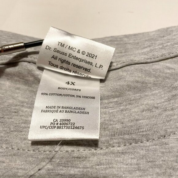 Dr Seuss The Grinch Womens Size 4X Shirt Good To Be Bad - Picture 5 of 16